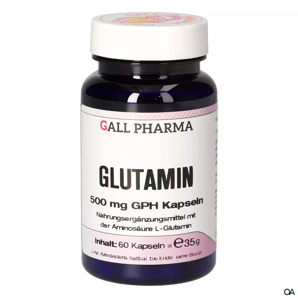 Gall Pharma Glutamin 500 mg Kapseln
