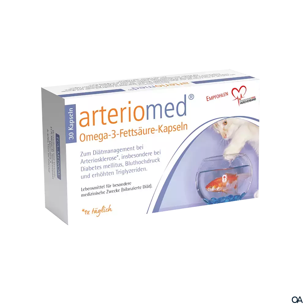 arteriomed® Omega-3-Fettsäure-Kapseln