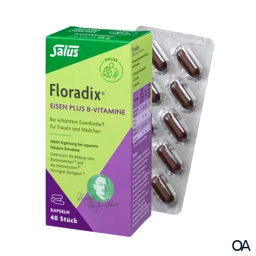 Salus Floradix Eisen plus B-Vitamine Kapseln