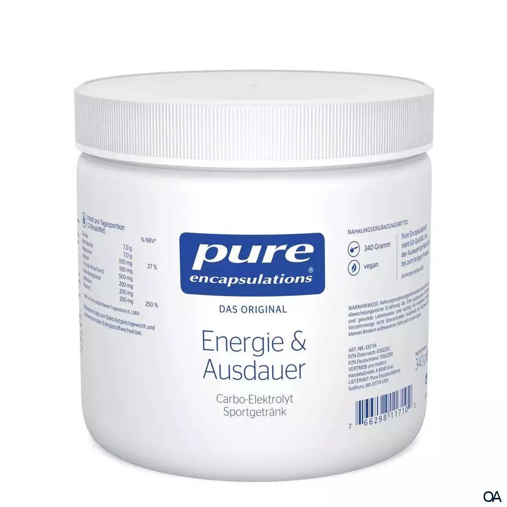 pure encapsulations® Energie & Ausdauer