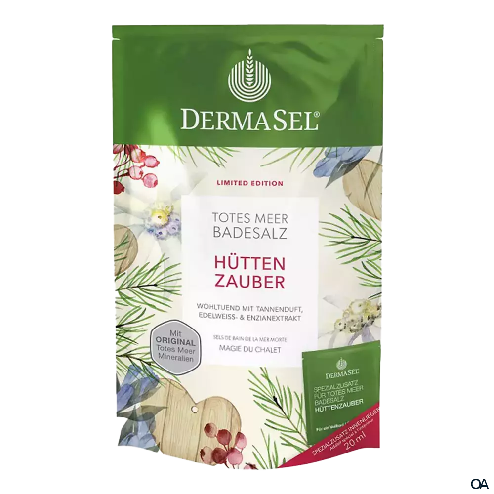 DermaSel® Totes Meer Badesalz Hüttenzauber