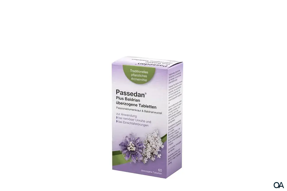 Passedan® Plus Baldrian Tabletten: Pflanzliche Hilfe für gesunden Schlaf