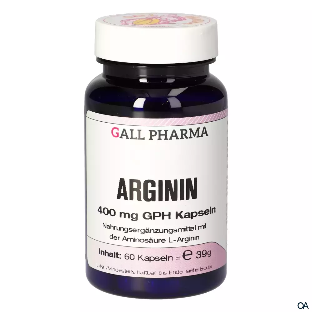 Gall Pharma Arginin 400 mg Kapseln