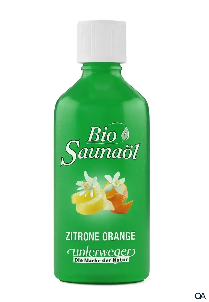 Unterweger Bio Saunaöl Zitrone Orange