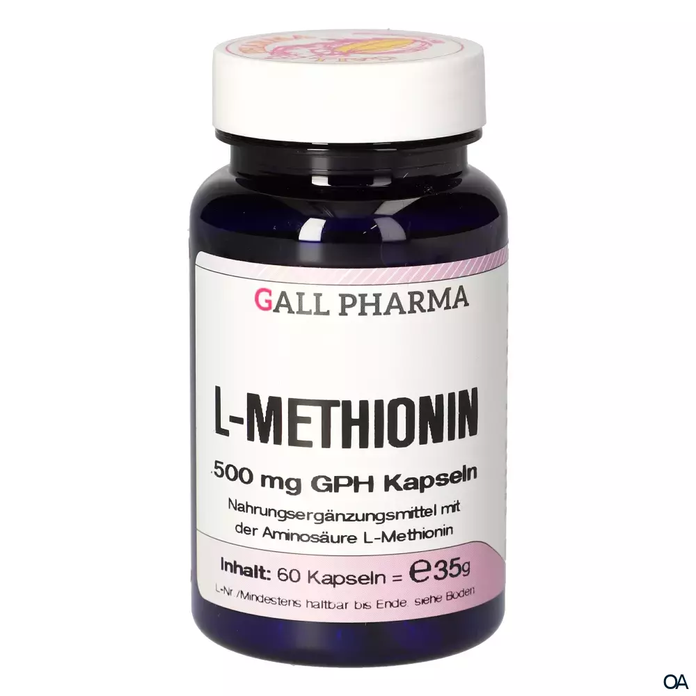 Gall Pharma L-Methionin 500 mg Kapseln