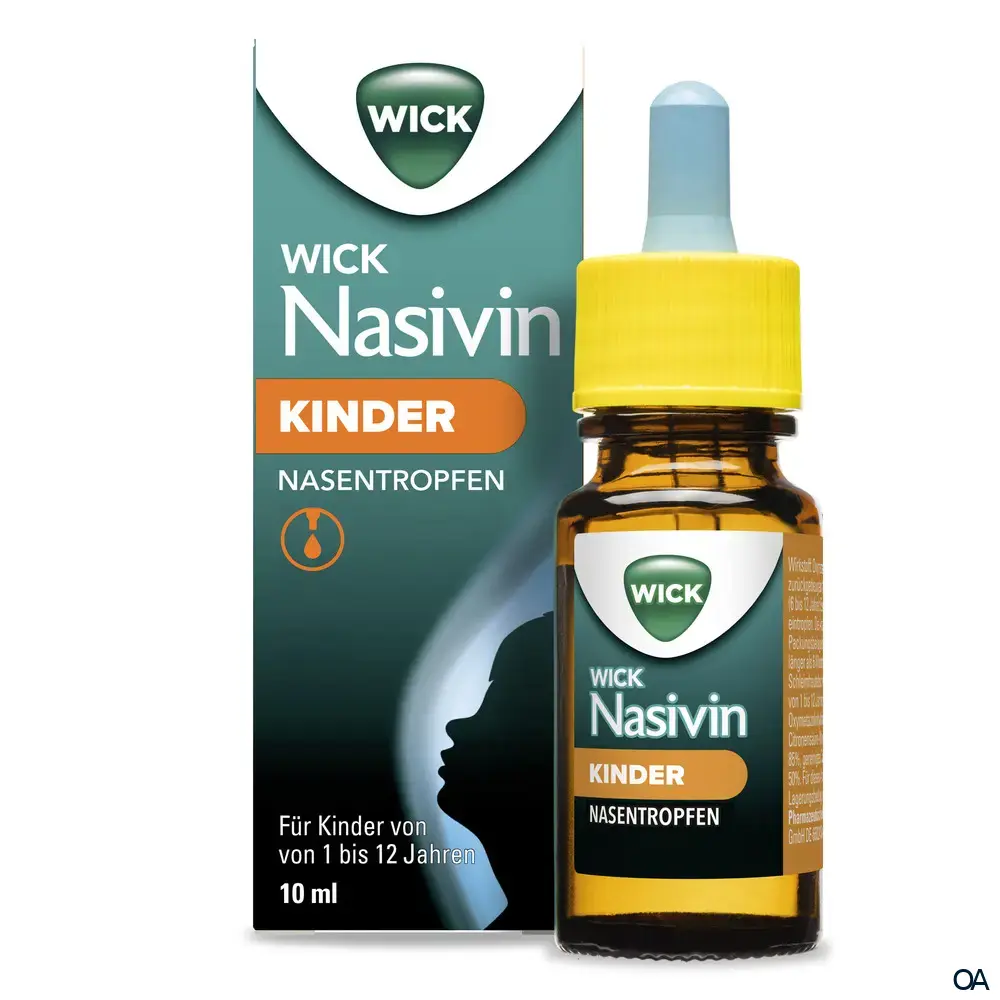 WICK Nasivin Kinder 0,025 % - Nasentropfen