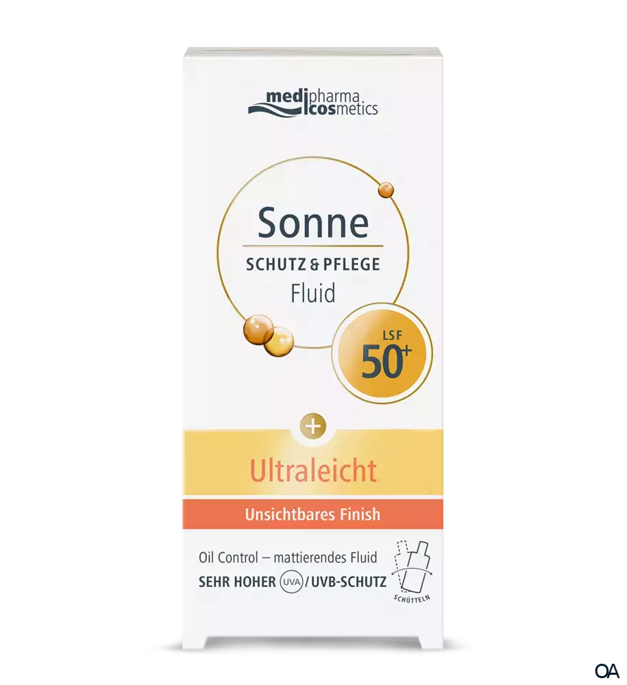 medipharma cosmetics Sonne Schutz & Pflege Fluid LSF 50+ medipharma cosmetics Sonne Schutz & Pflege Fluid LSF 50+
