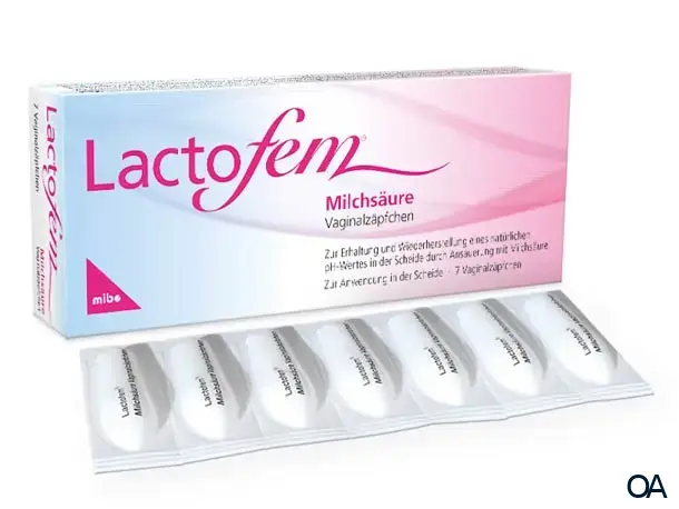 Lactofem® Milchsäure Vaginalzäpfchen