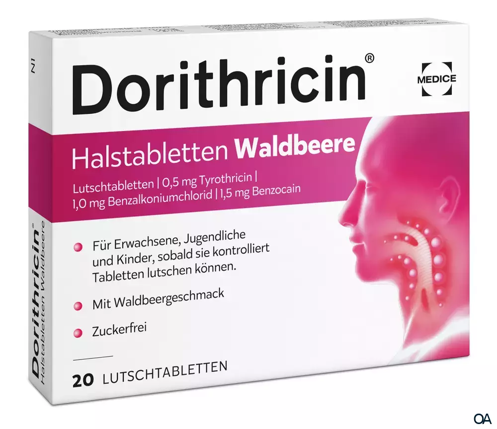Dorithricin® Halstabletten Waldbeere