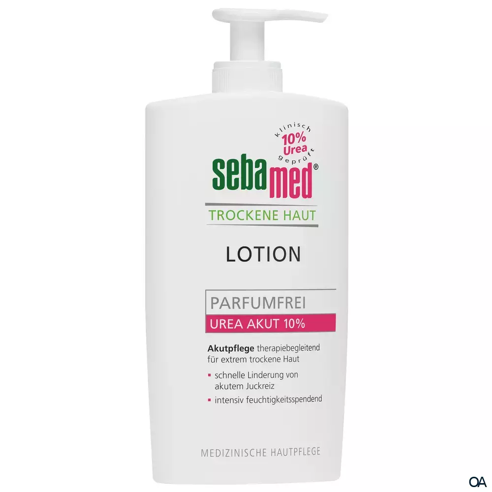 Sebamed Trockene Haut Urea Akut 10 % Lotion parfumfrei