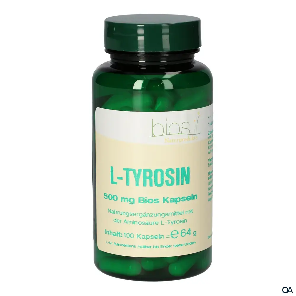 Bios L-Tyrosin 500 mg Kapseln