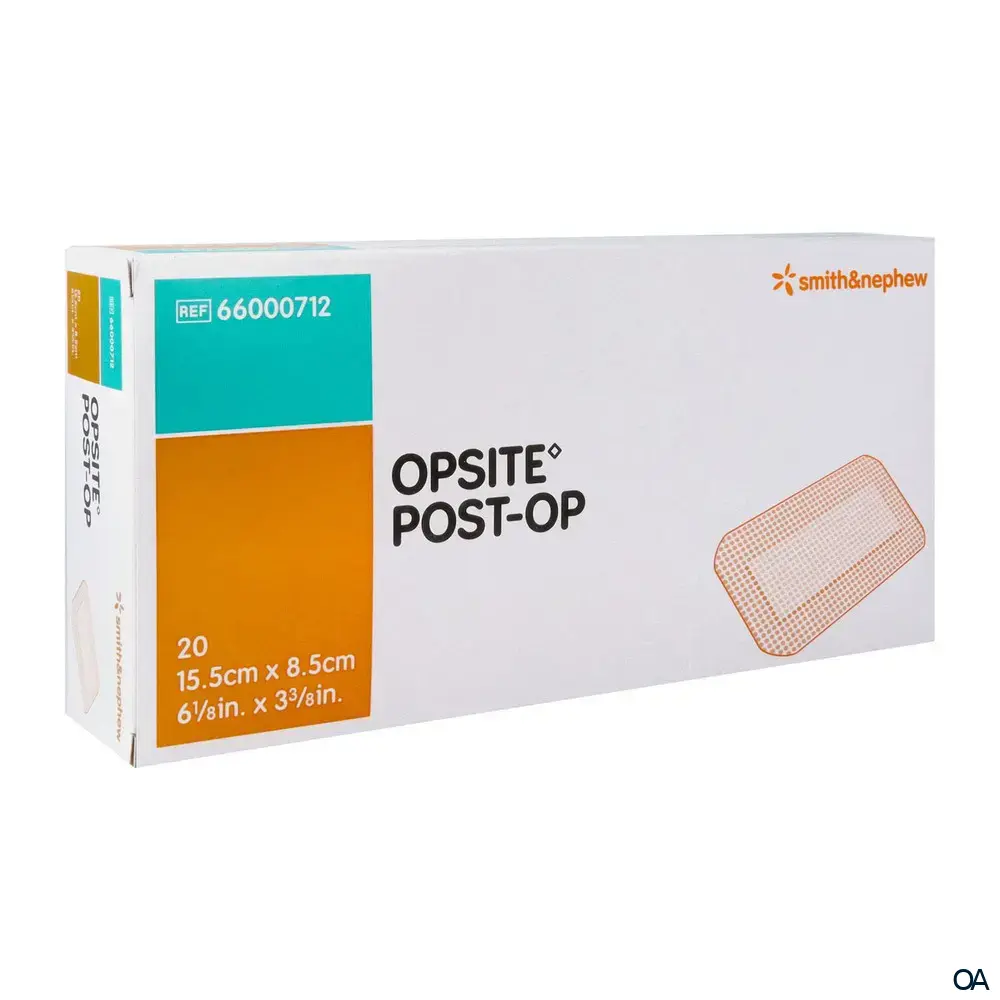 OPSITE POST-OP Folienverband mit Wundkissen steril, 15,5 x 8,5 cm