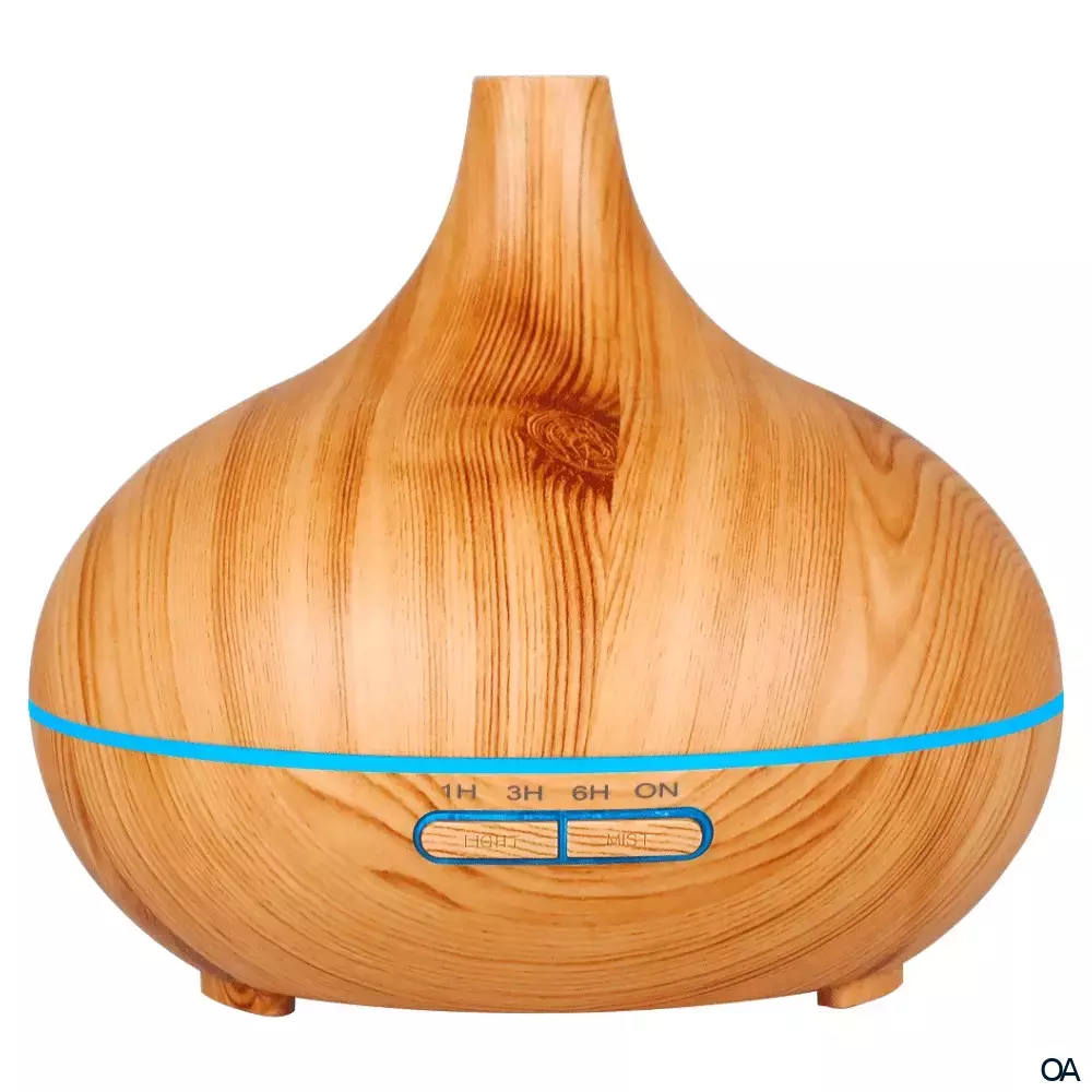 Casida Aroma Diffuser in Holzoptik mit LED