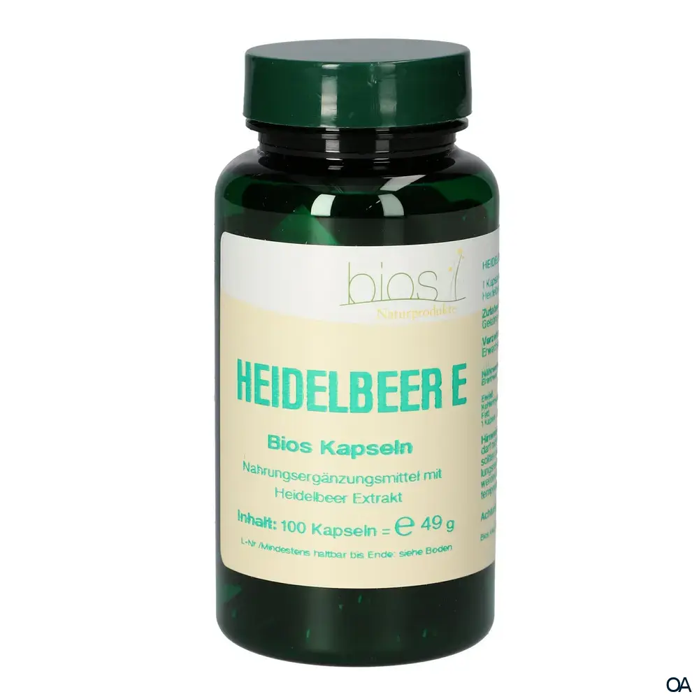 Bios Heidelbeer Extrakt Kapseln