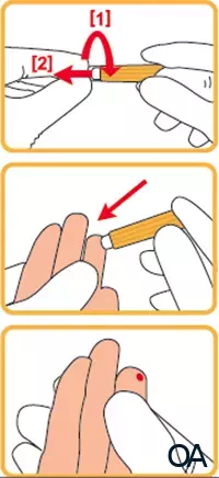 Wellion® SafetyLancets - 28G Einmalsicherheitslanzetten