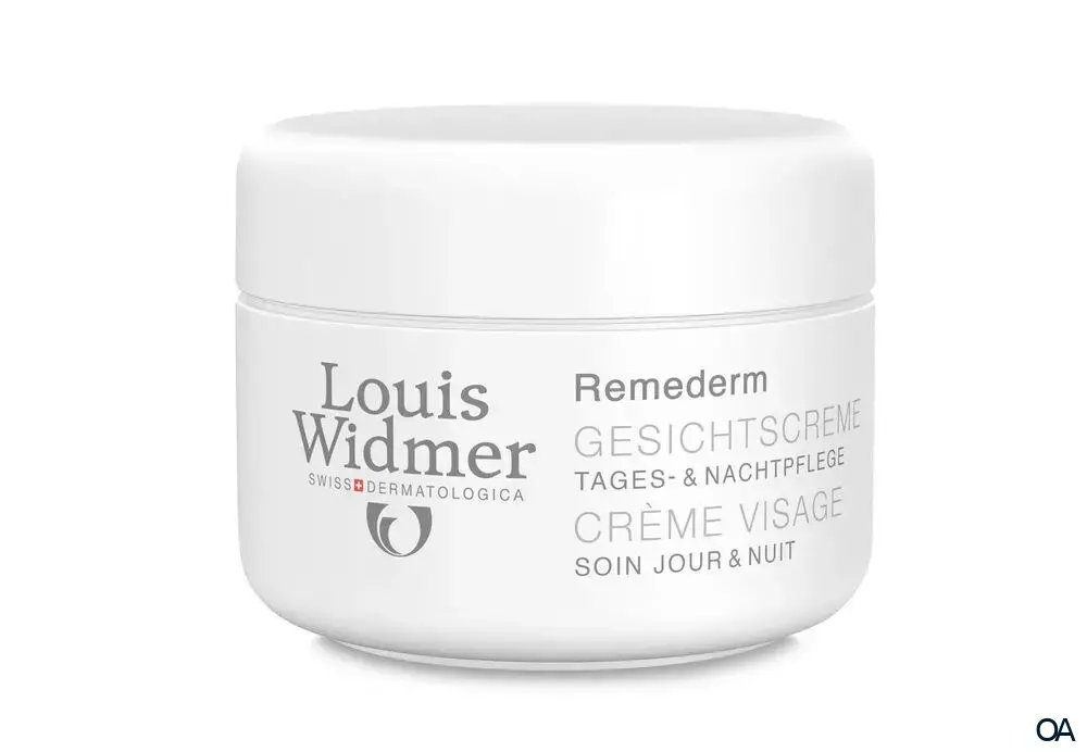 Louis Widmer Remederm Dry Skin Gesichtscreme - leicht parfümiert