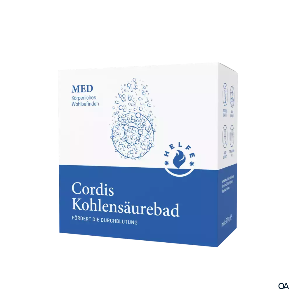 HELFE Cordis Kohlensäurebad für Vollbäder