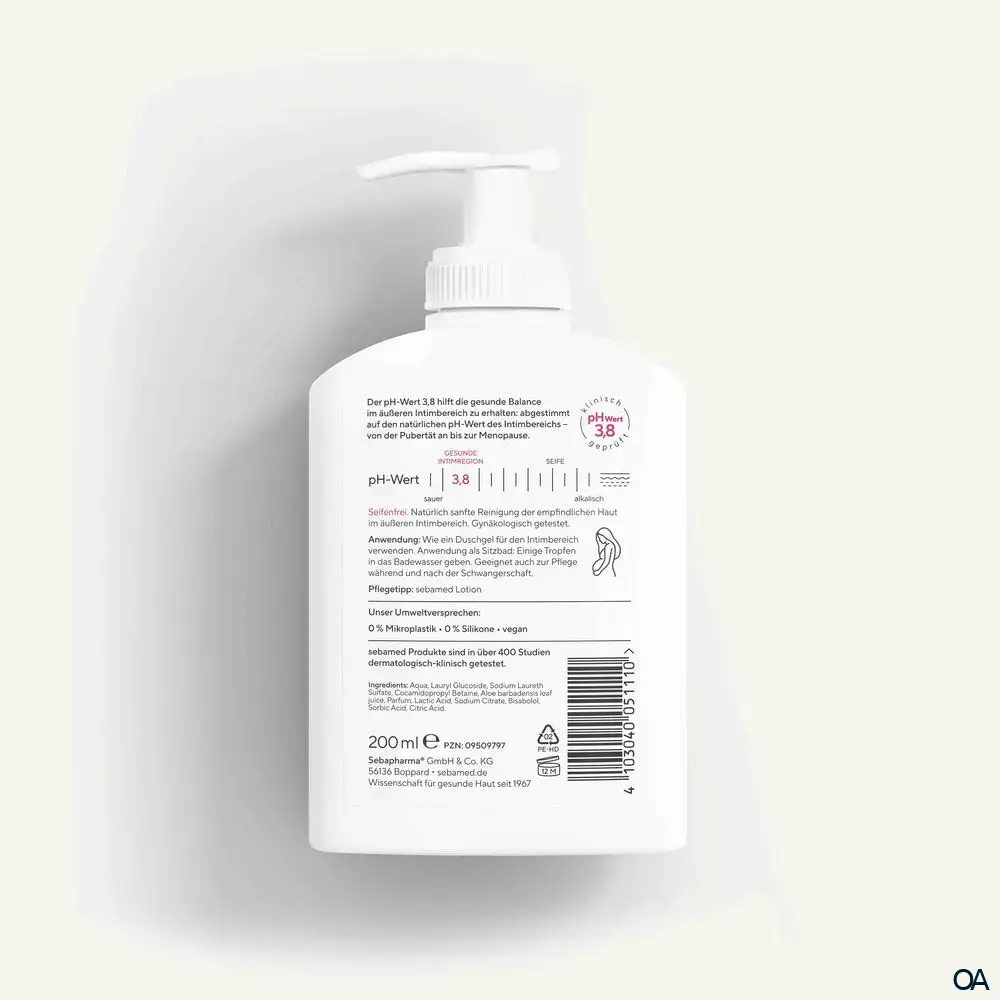 Sebamed Intim-Waschgel pH-Wert 3,8