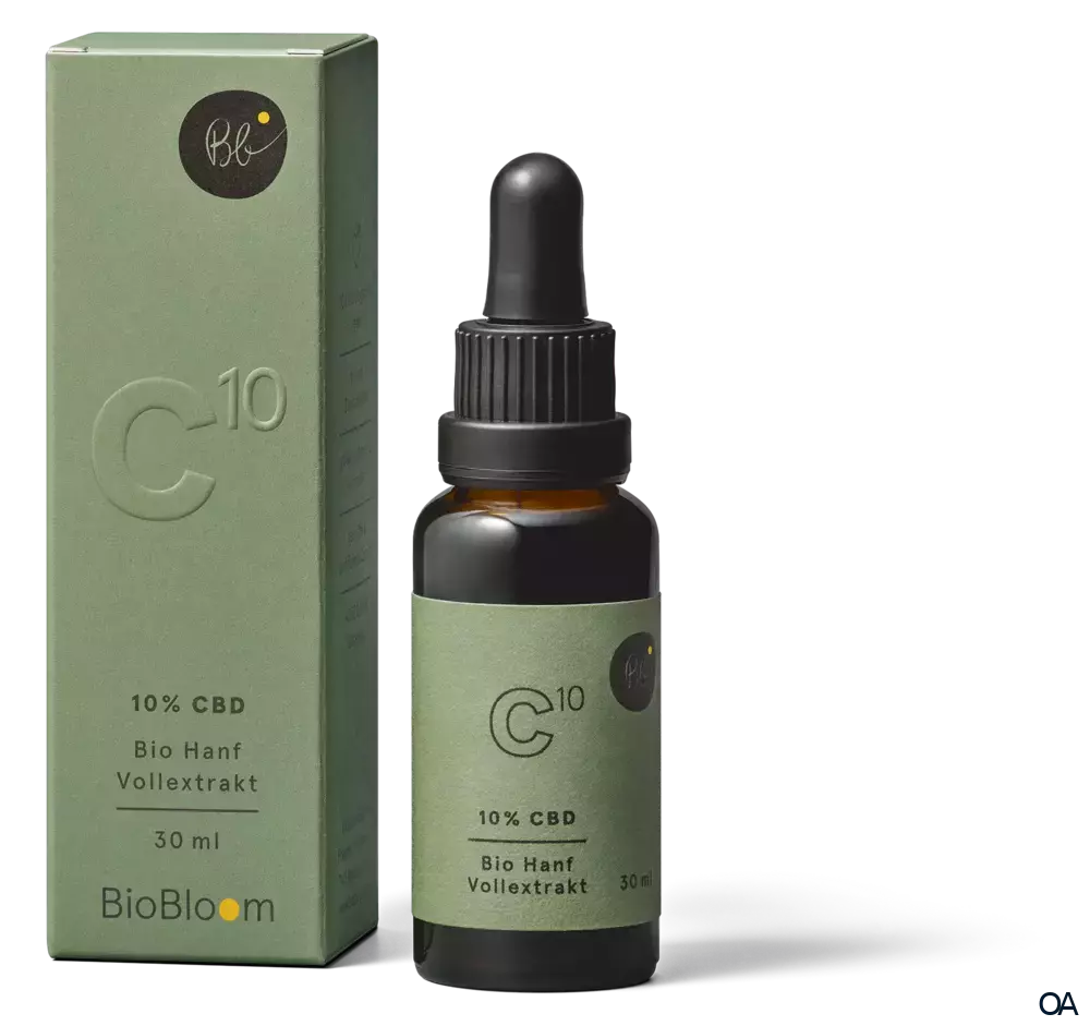 BioBloom Hanf Vollextrakt 10% Bio CBD Öl BioBloom Hanf Vollextrakt 10% Bio CBD Öl