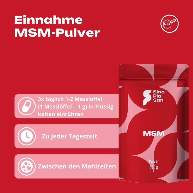 SinoPlaSan MSM Pulver