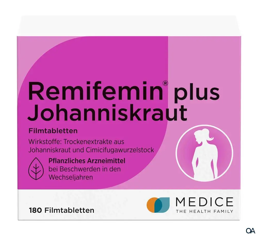 remifemin® plus Johanniskraut Filmtabletten