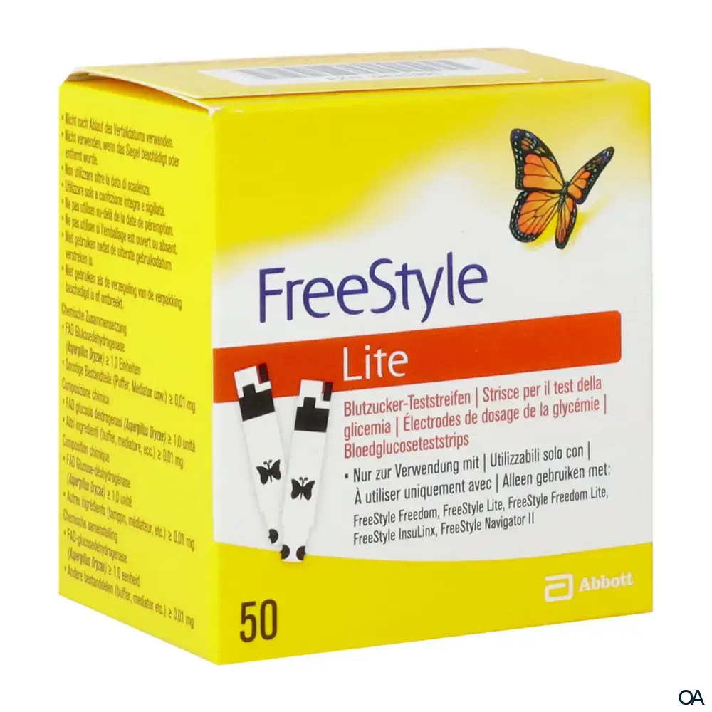 Abbott FreeStyle Lite Teststreifen