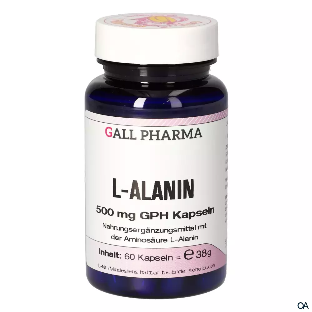 Gall Pharma L-Alanin 500 mg Kapseln