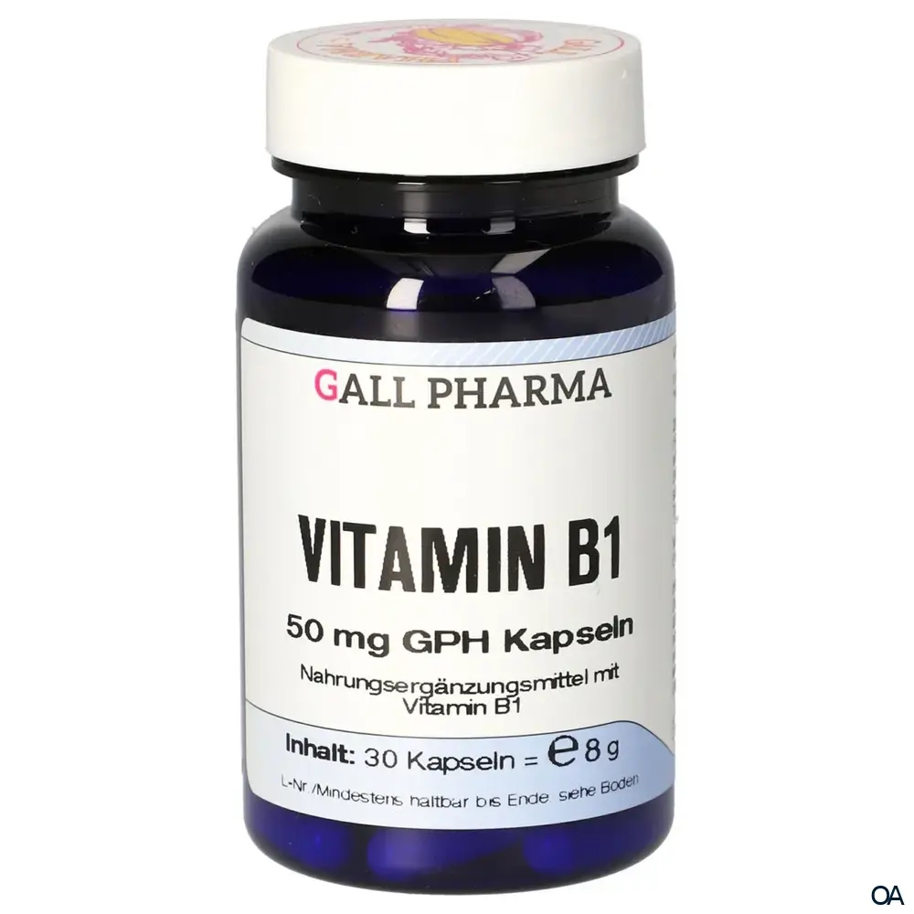 Gall Pharma Vitamin B1 50 mg Kapseln
