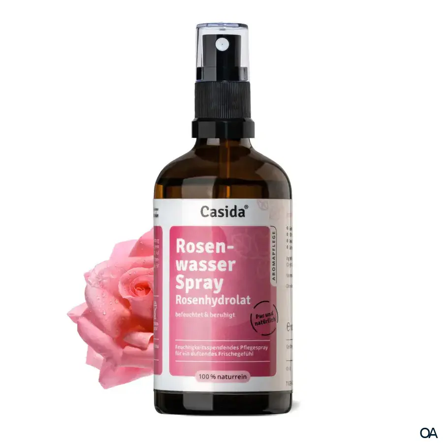 Casida® Rosenwasser Spray Bio – Rosenhydrolat