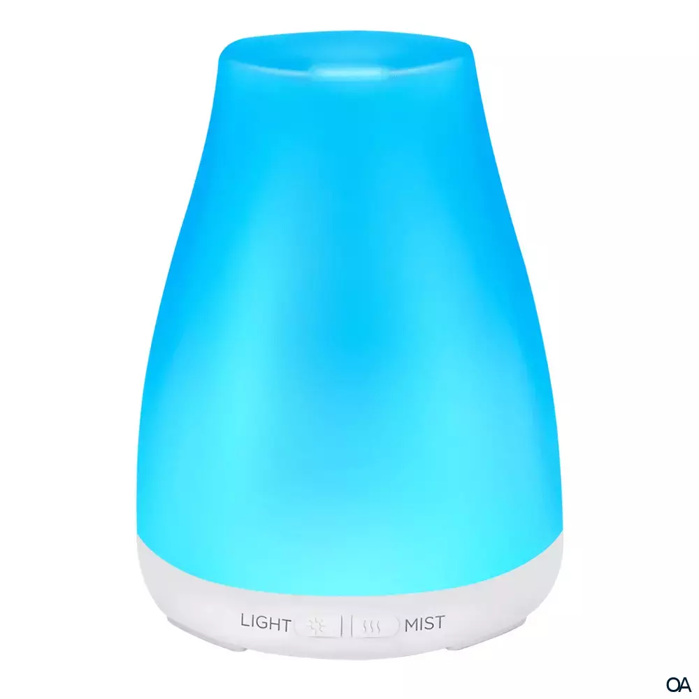 Casida Kompakter Aromadiffuser weiß mit LED-Beleuchtung