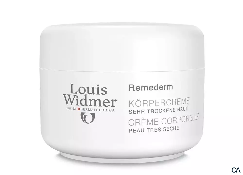 Louis Widmer Remederm Dry Skin Körpercreme - leicht parfümiert