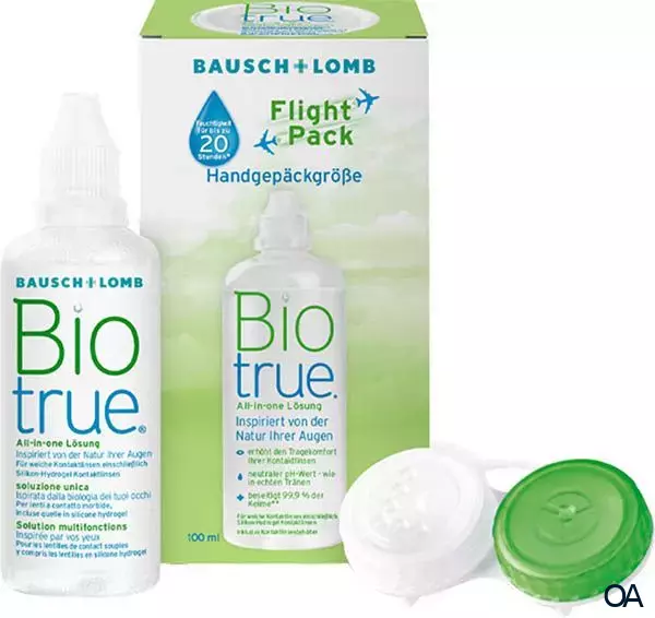 Biotrue All-in-one Lösung Flight Pack