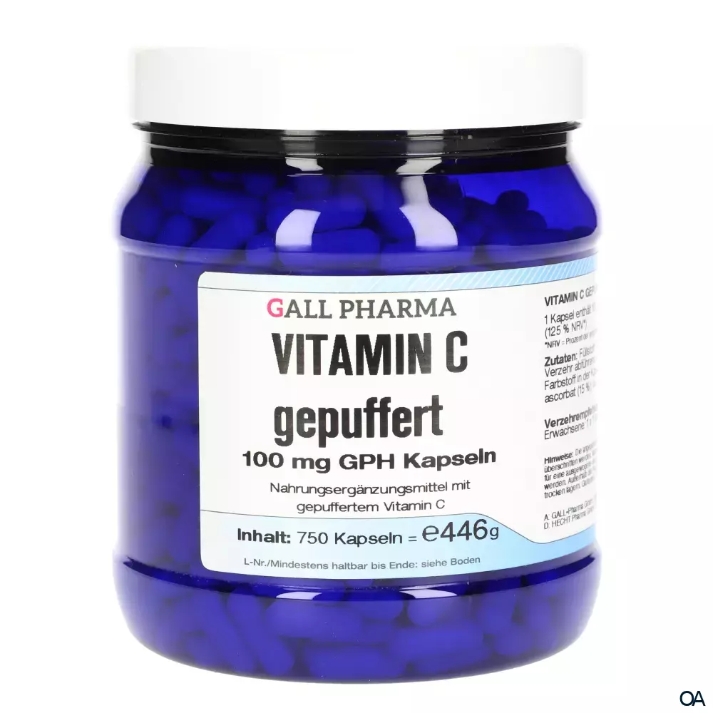 Gall Pharma Vitamin C gepuffert 100 mg Kapseln