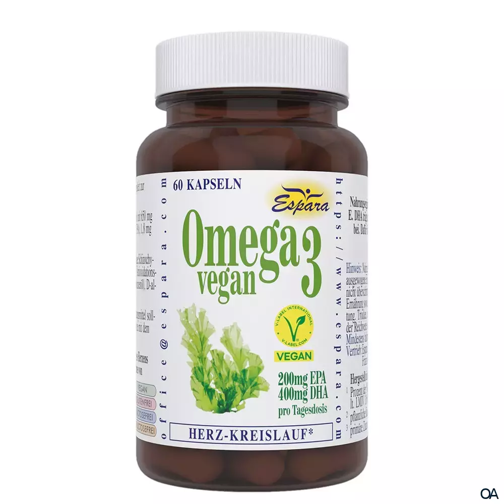 Espara Omega-3 vegan Kapseln