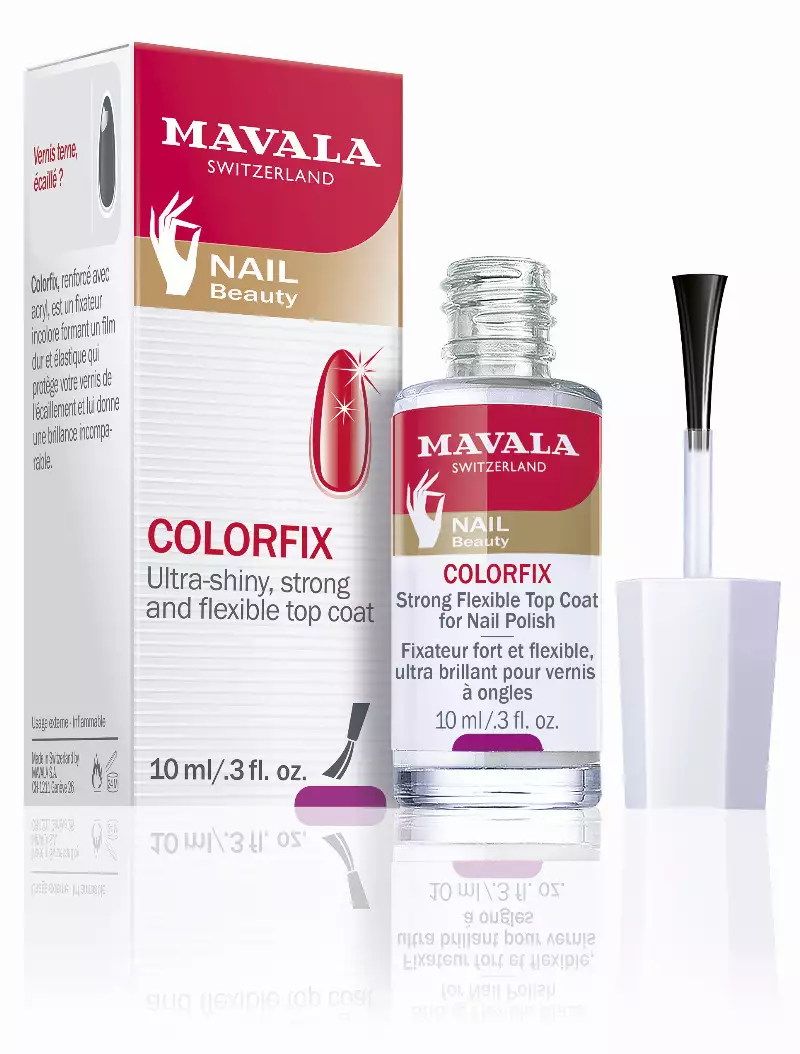 Mavala COLORFIX - ultraglänzender, starker und flexibler Überlack