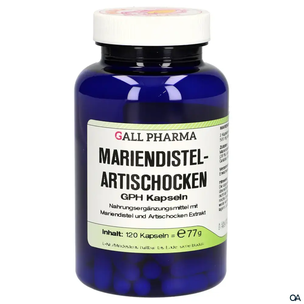 Gall Pharma Mariendistel-Artischocken Kapseln