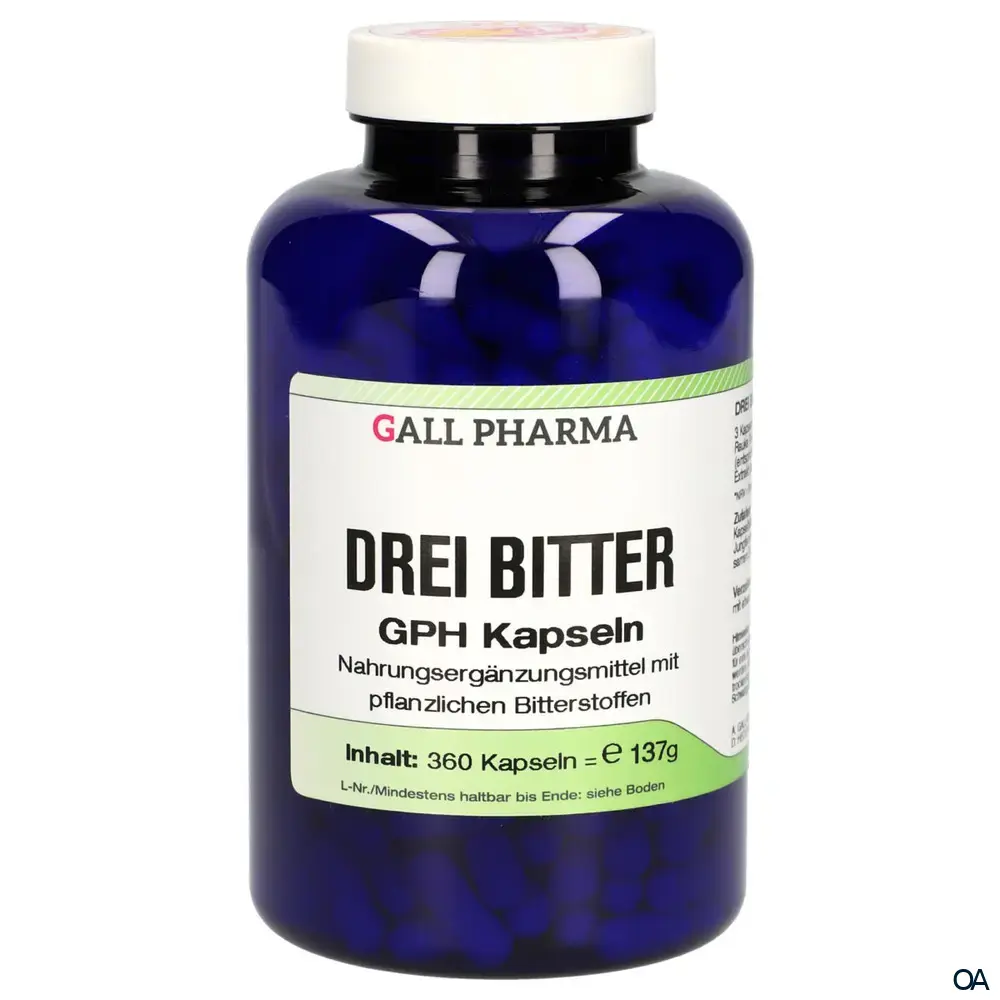 Gall Pharma Drei Bitter® Kapseln