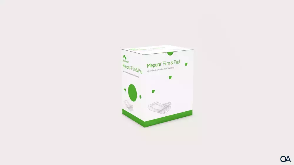 Mepore® Film & Pad Folienverband 10 x 9 cm