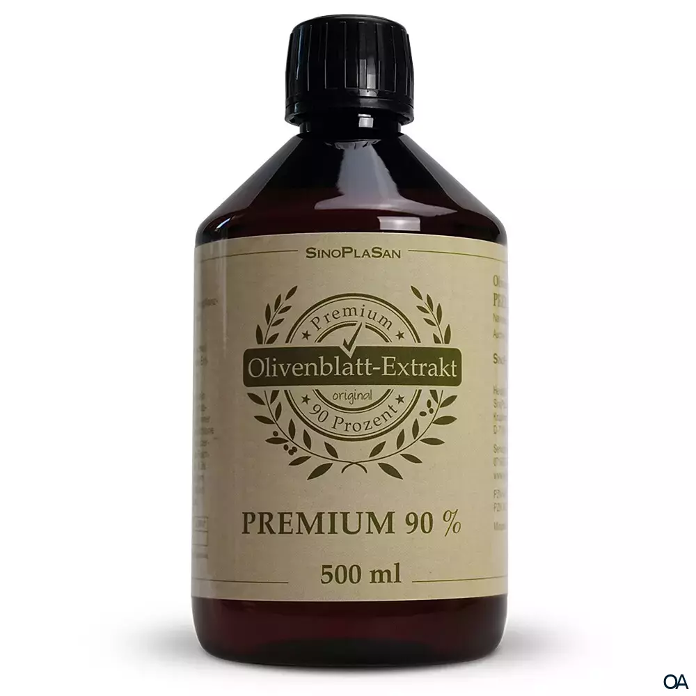 SinoPlaSan Olivenblattextrakt PREMIUM 90% flüssig