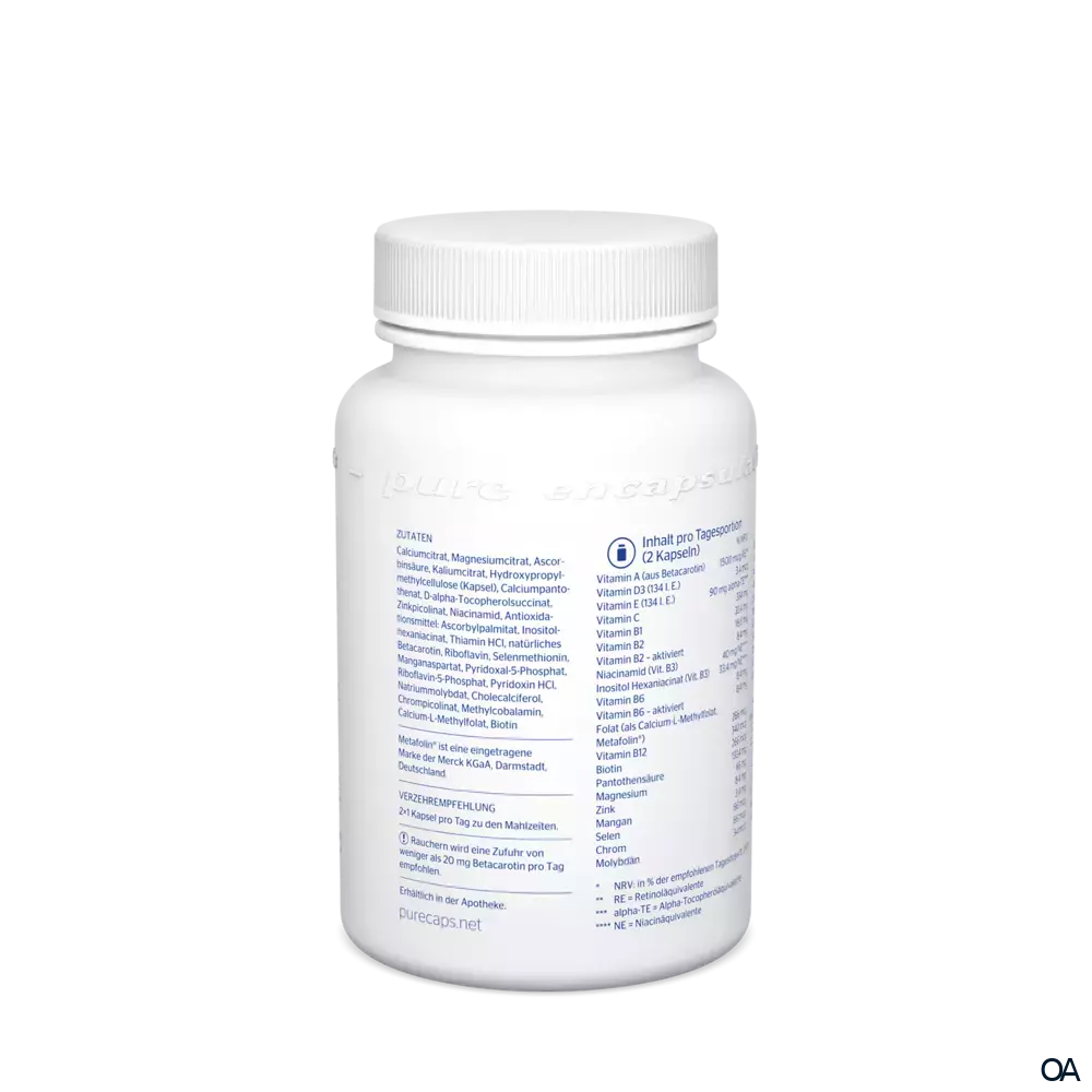 pure encapsulations® All-in-one Plus (ohne Cu/Fe/Jod) Kapseln