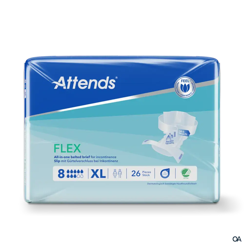 Attends Flex 8 XL - Slip mit Gürtelverschluss bei Inkontinenz