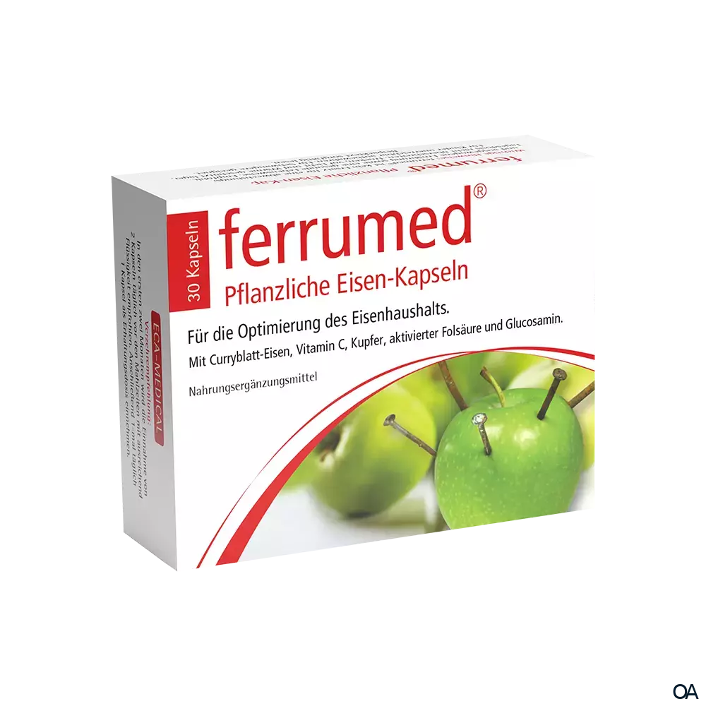 ferrumed® Pflanzliche Eisen-Kapseln