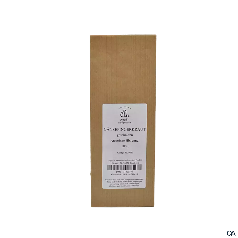 ApoFit Gänsefingerkraut geschnitten ApoFit Gänsefingerkraut geschnitten