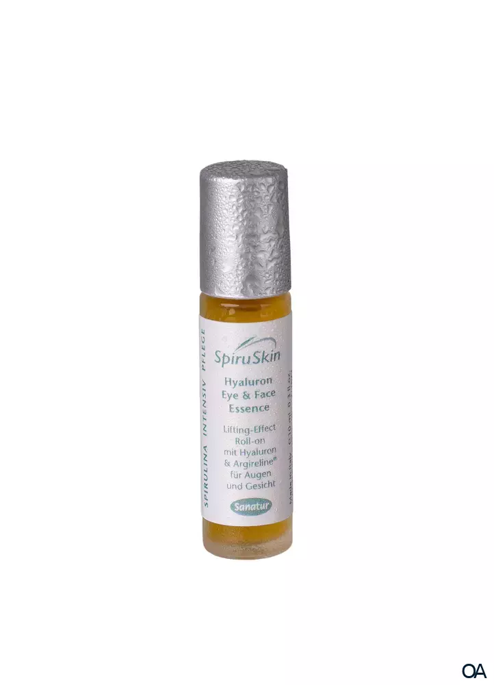 Sanatur SpiruSkin Hyaluron Eye & Face Essence Roll-On