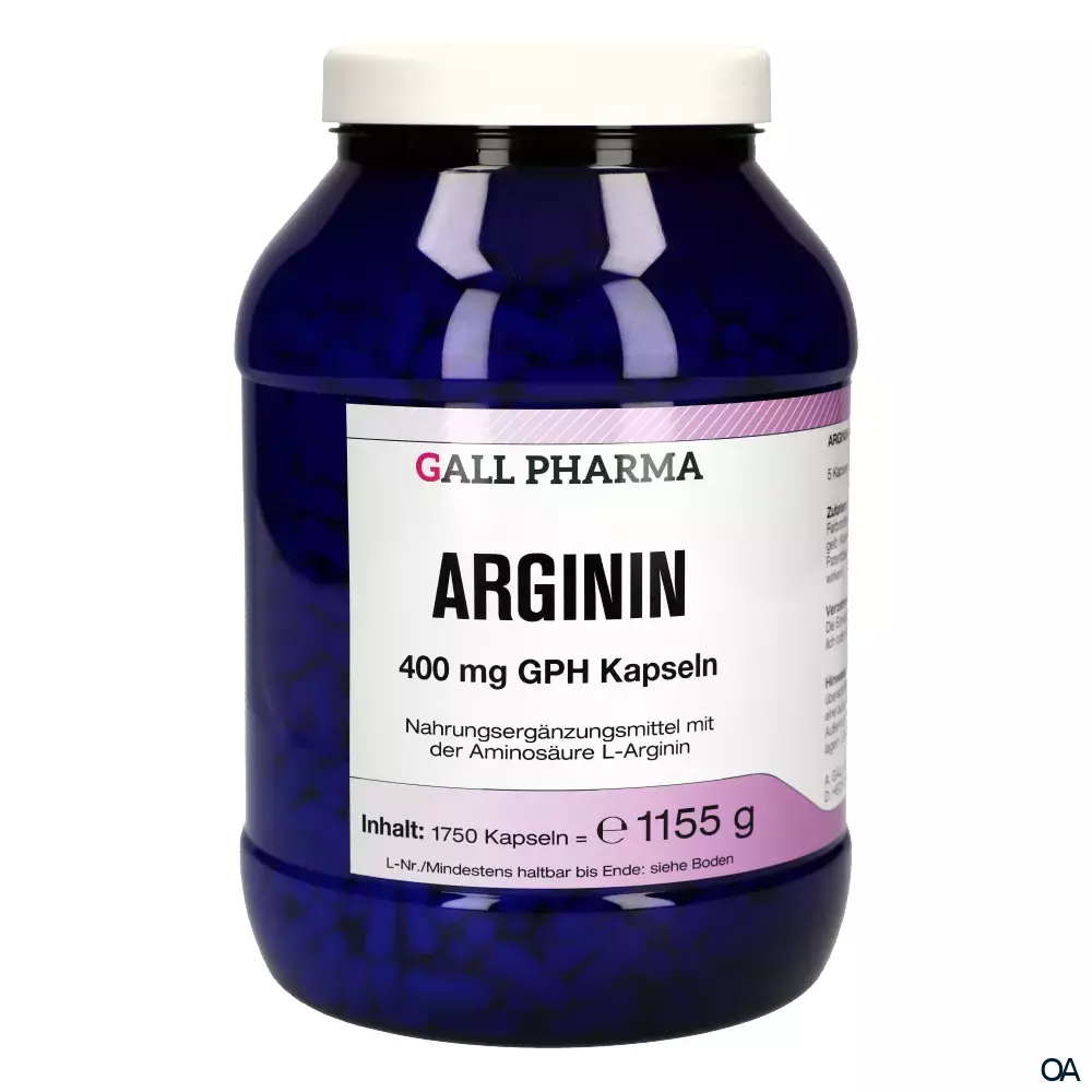 Gall Pharma Arginin 400 mg Kapseln