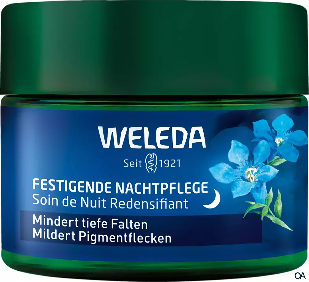 Weleda Festigende Nachtpflege Blauer Enzian & Edelweiß