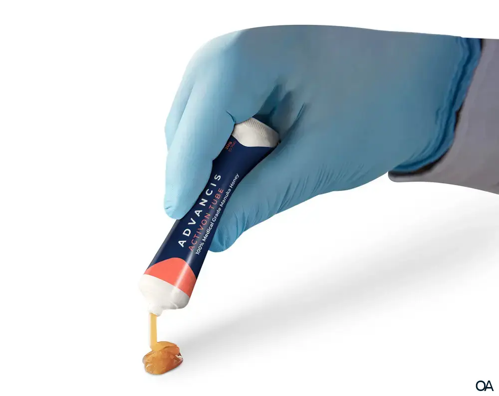 Advancis Medical Activon Tube - 100 % medizinischer Manuka-Honig 20 g