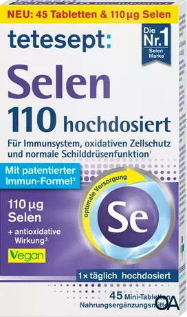 tetesept Selen 110 µg Filmtabletten