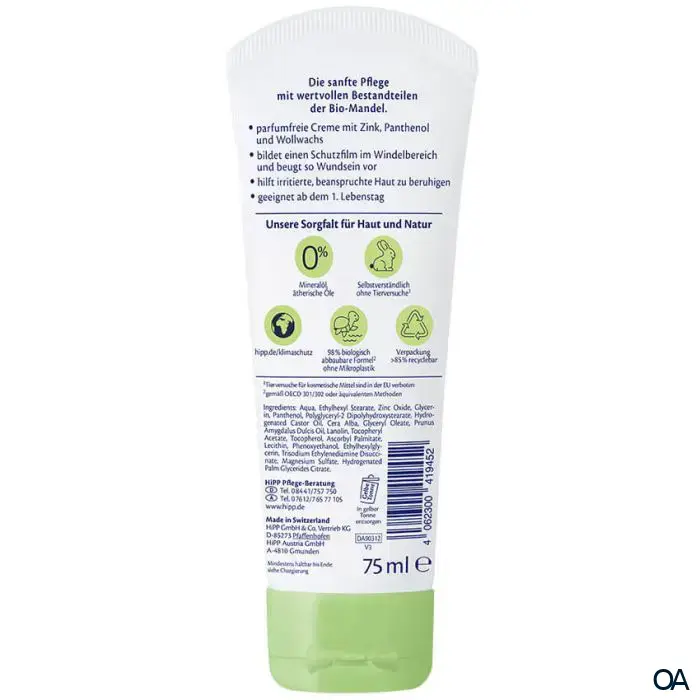 HiPP Babysanft Wundschutz sensitiv Creme