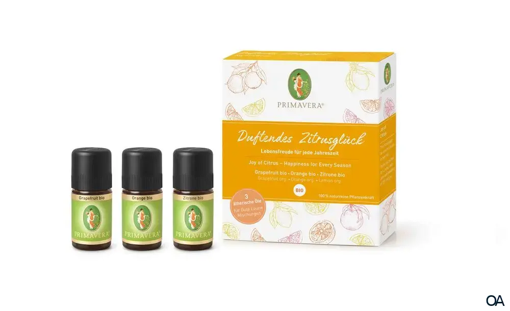 Primavera Set Duftendes Zitrusglück - Ätherische Öle
